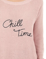 Damen Pullover mit Stickerei