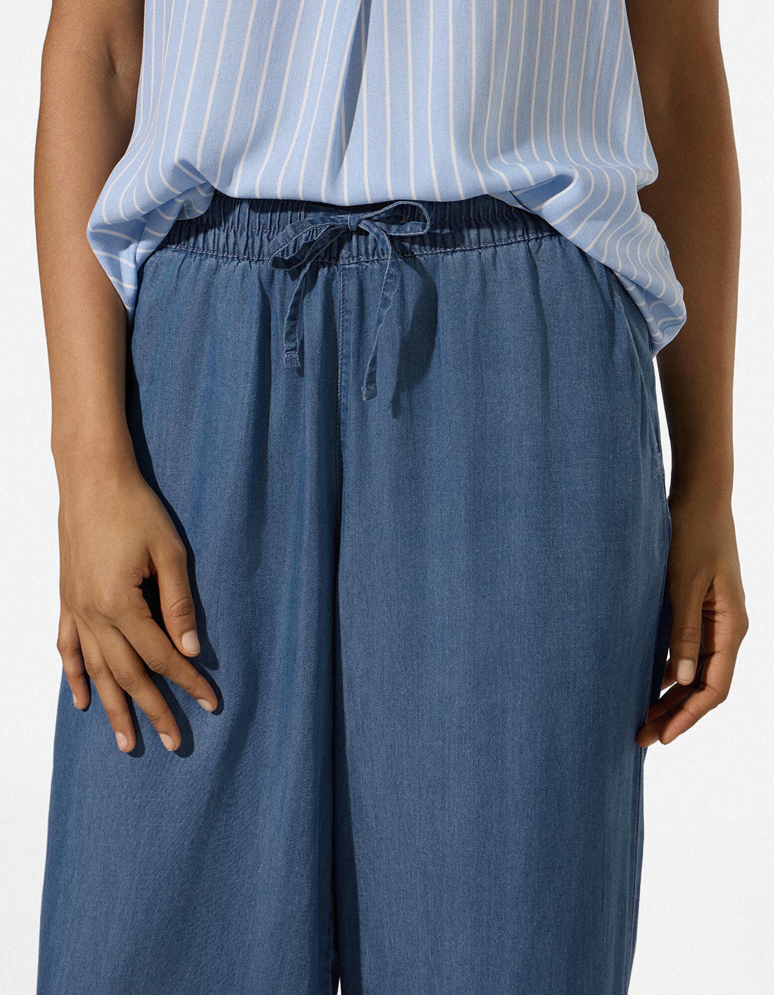 Jeans - Tencel - blau