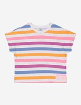 Mädchen T-Shirt - Aufnäher    