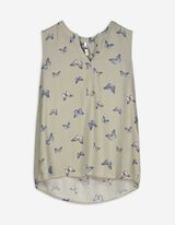 Majica na bretele - zeleno