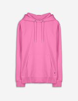 Kapucnis felső - Kenguruzseb - pink
