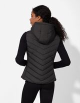 Bodywarmer - Stiknaden - zwart