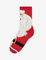 Chaussettes - Imprimé all-over - Rouge