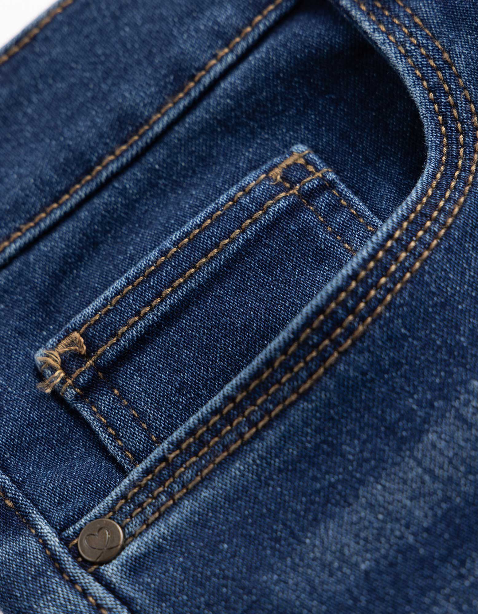 Jeans - Straight Fit - Dunkelblau