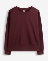 Sweatshirt - Oversized Fit - Lila