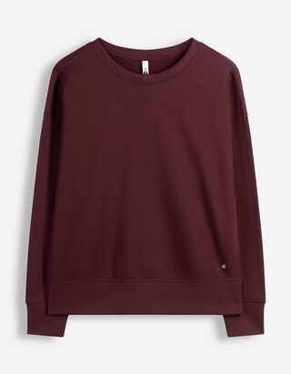 Sweatshirt - Oversized Fit - Lila