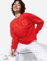 Felpa - Paris - rosso