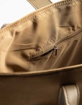 Tasche - Wildlederimitat - dunkelgr&uuml;n