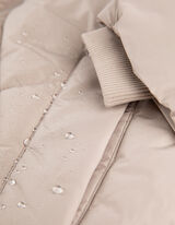 Steppelt kabát - Vízlepergető - bézs