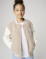 Kolegijos striukė - Vilnos išvaizda - sviesiai rudas