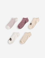 Sneakersocken - 5er-Pack