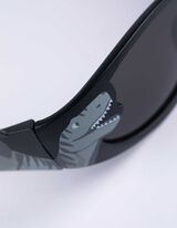 Sonnenbrille - Dinosaurier - schwarz