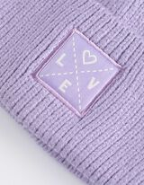 Čepice - Směs s viskózou - lila