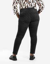 Dž&iacute;nsy - Girlfriend Fit - tmavomodra