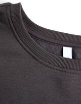 Trikotažinis megztinis - „Oversized“ stiliaus - tamsiai pilkas