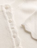 Cardigan - Unicolore - blanc