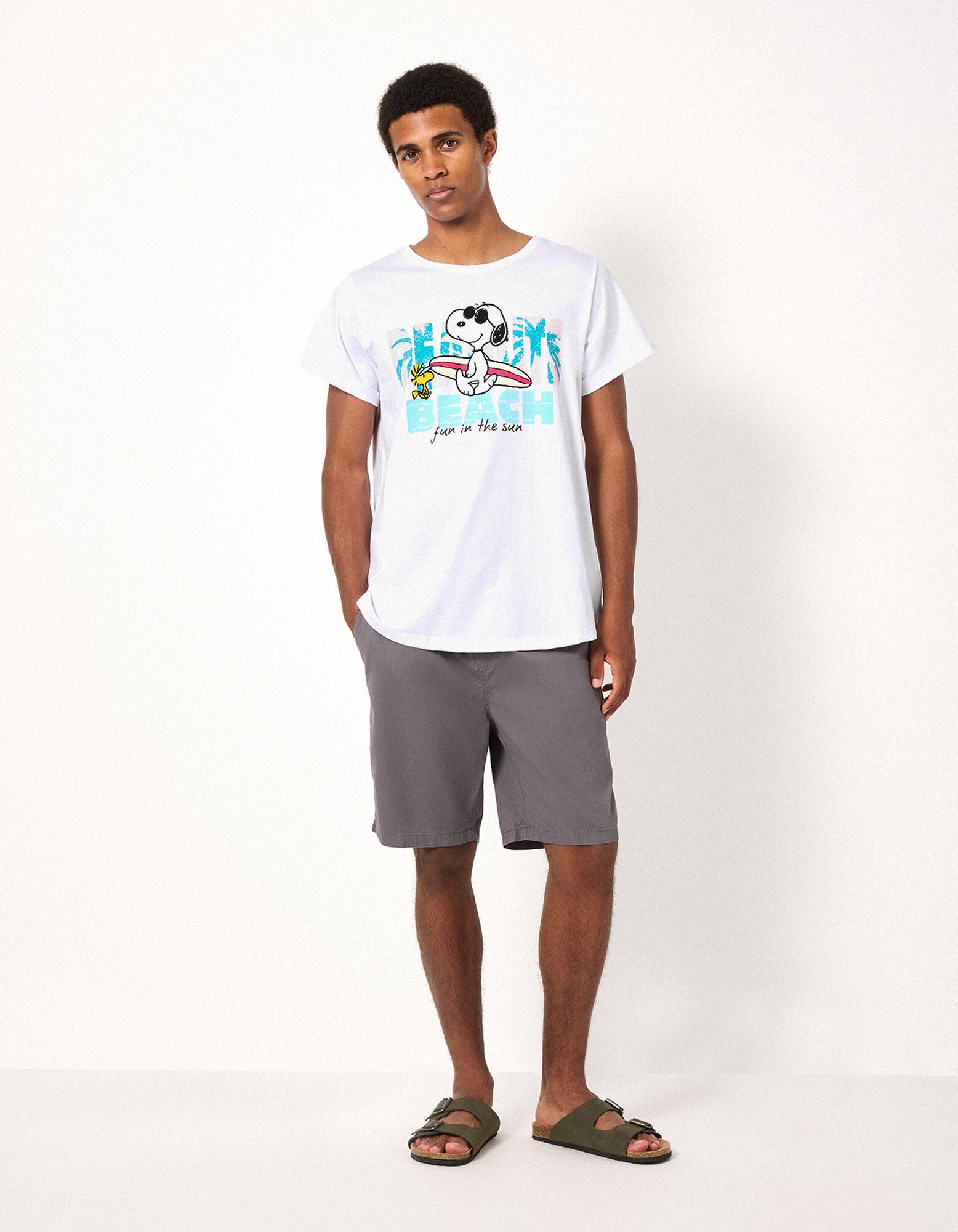 T-Shirt - Snoopy - Wei&szlig;