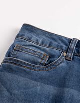 Džinsai - Baliono formos kelnės - melynas