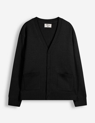 Cardigan - Knopfleiste - Schwarz