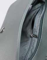 Borsa a tracolla - Similpelle - turchese