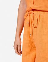 Shorts - Musselin - Orange