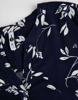 Bluza - LENZING&trade; ECOVERO&trade; - tamno-plava