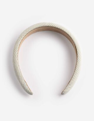 Haarschmuck - Streifen - Wei&szlig;