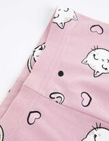 Legging - Print all-over - lila