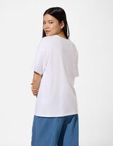 T-Shirt - Frontprint - wei&szlig;