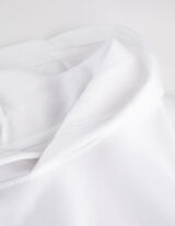 Dukserica sa kapuljačom - Varijanta veće veličine - bela