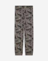 pidžama set od majice i pantalona - Šareni print - bronza