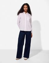 Ko&scaron;ile - Proužky - b&iacute;l&aacute;