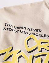 Tričko - Nadměrn&yacute; střih Oversized Fit - svetle &scaron;ed&aacute;