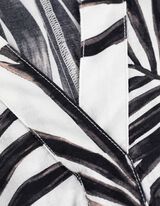 Kleid - Seitenschlitz - weiß