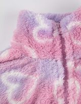 Sweatvest - Pluche - roze