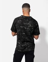 Tričko - Celoplošná potlač - cierna