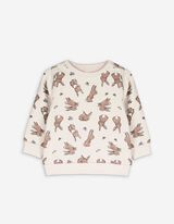 bluza - nadruk na całej powierzchni - bez