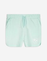Short - Molleton - turquoise