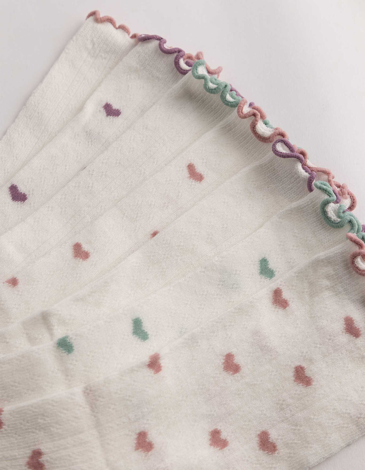 Socken - Muschelsaum 