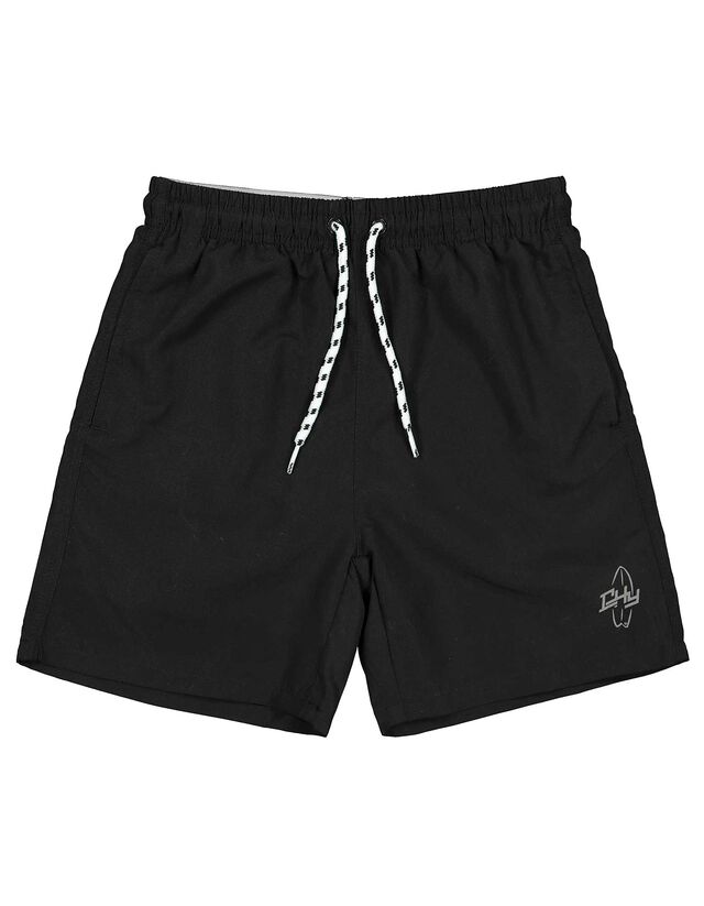Boxer mare - Vita elasticizzata - nero