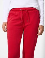 Joggingové kalhoty - Volný střih Relaxed Fit - cervena