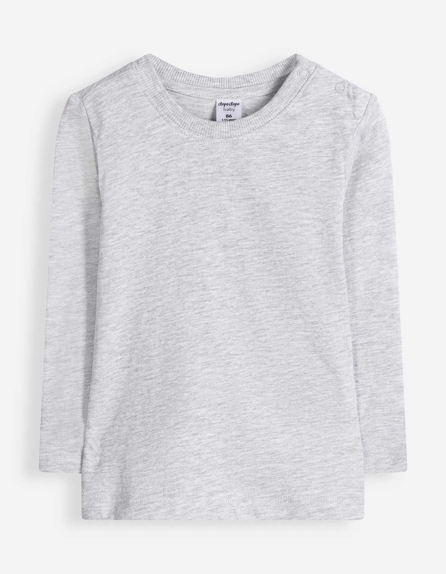 Langarmshirt - 5er-Pack