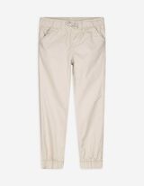 joggersy - Twill - bez