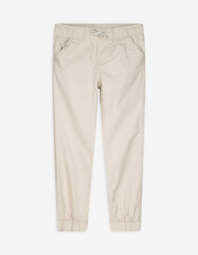 joggersy - Twill - bez