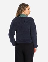 Kardigan - skraćen - crno