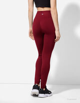 Leggings - Traspirante - rosso scuro