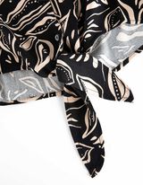 Palaidinė-mar&scaron;kiniai - LENZING&trade; ECOVERO&trade; - juodas