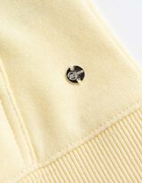 Dukserica sa kapuljačom - Kengur džep - svetlo-zuta