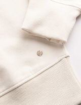 Sweatshirt - Oversized Fit - wei&szlig;