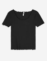 T-Shirt - Muschelsaum